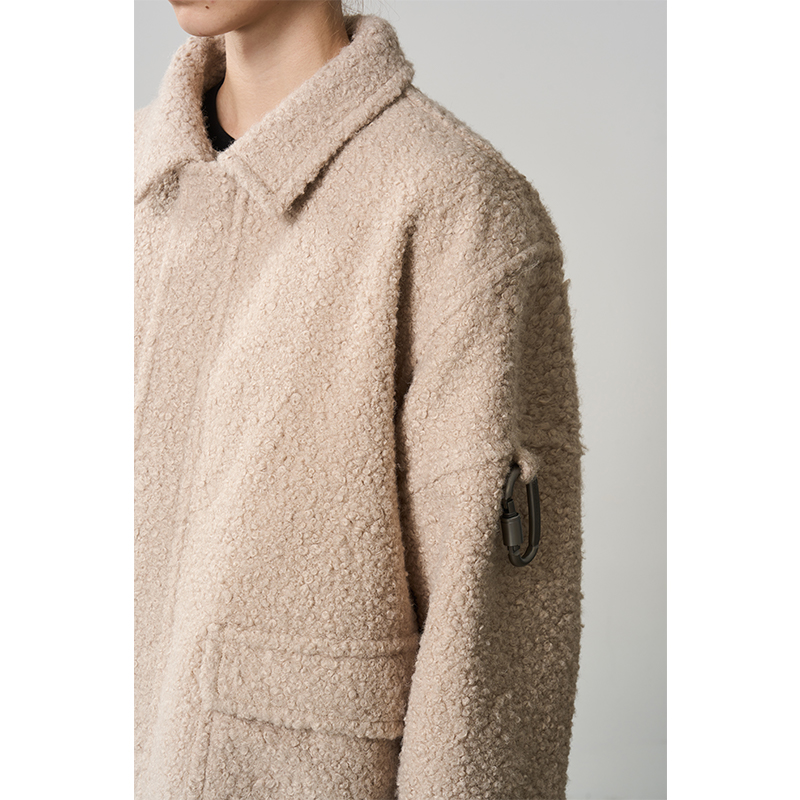 harshandcruel短款拉链夹克