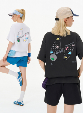 HACR7A抗菌吸湿排汗趣味攀岩发泡反光T恤 都市轻户外短袖男女