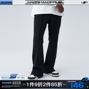 【马嘉祺】harshandcruel微喇vibe风设计立裁结构线卫裤cleanfit