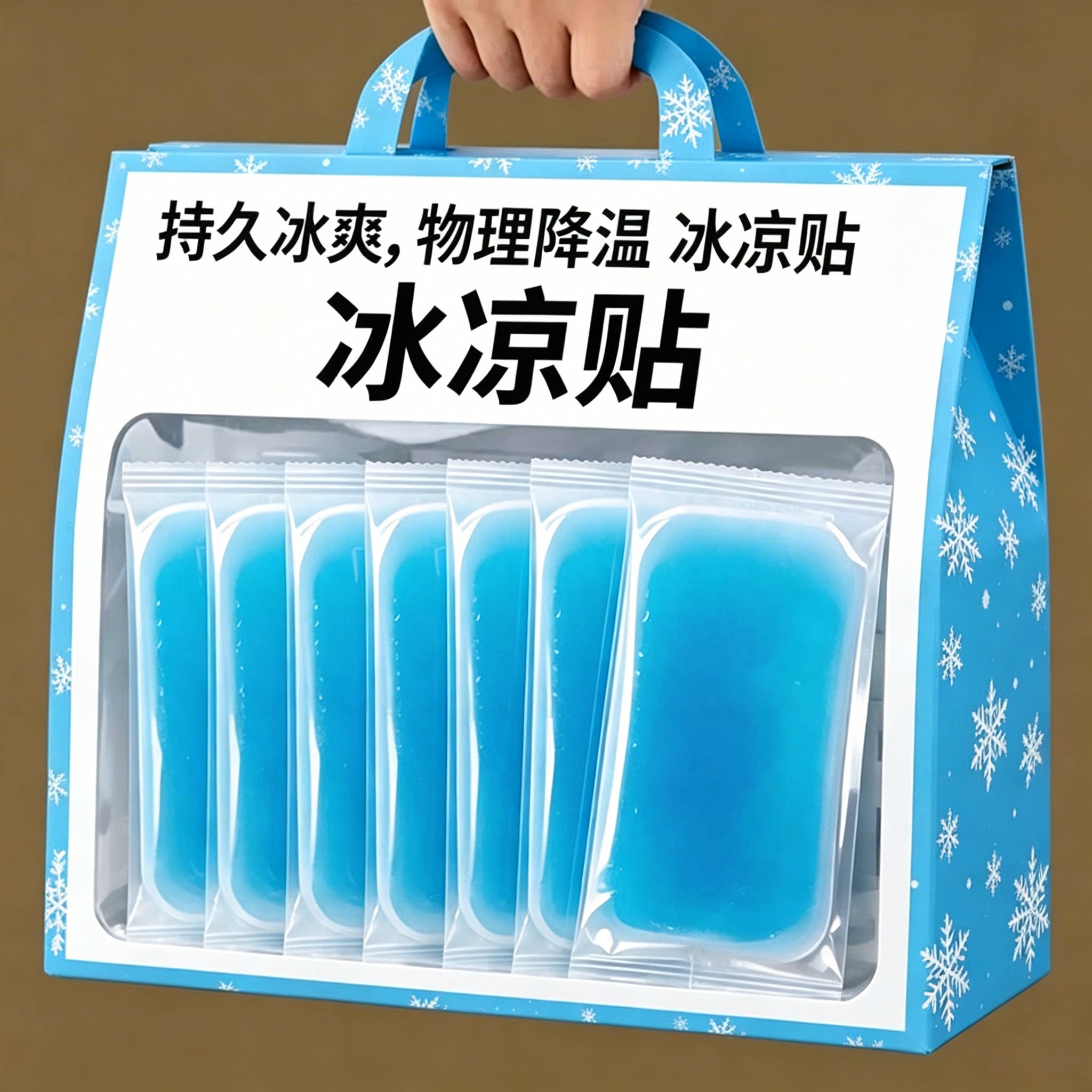 降温冰凉贴【清凉因子/冰感加倍
