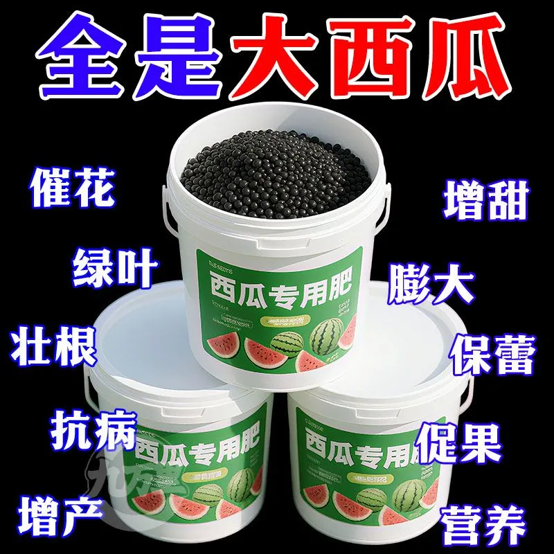 西瓜肥料唤醒西瓜活力增产丰收