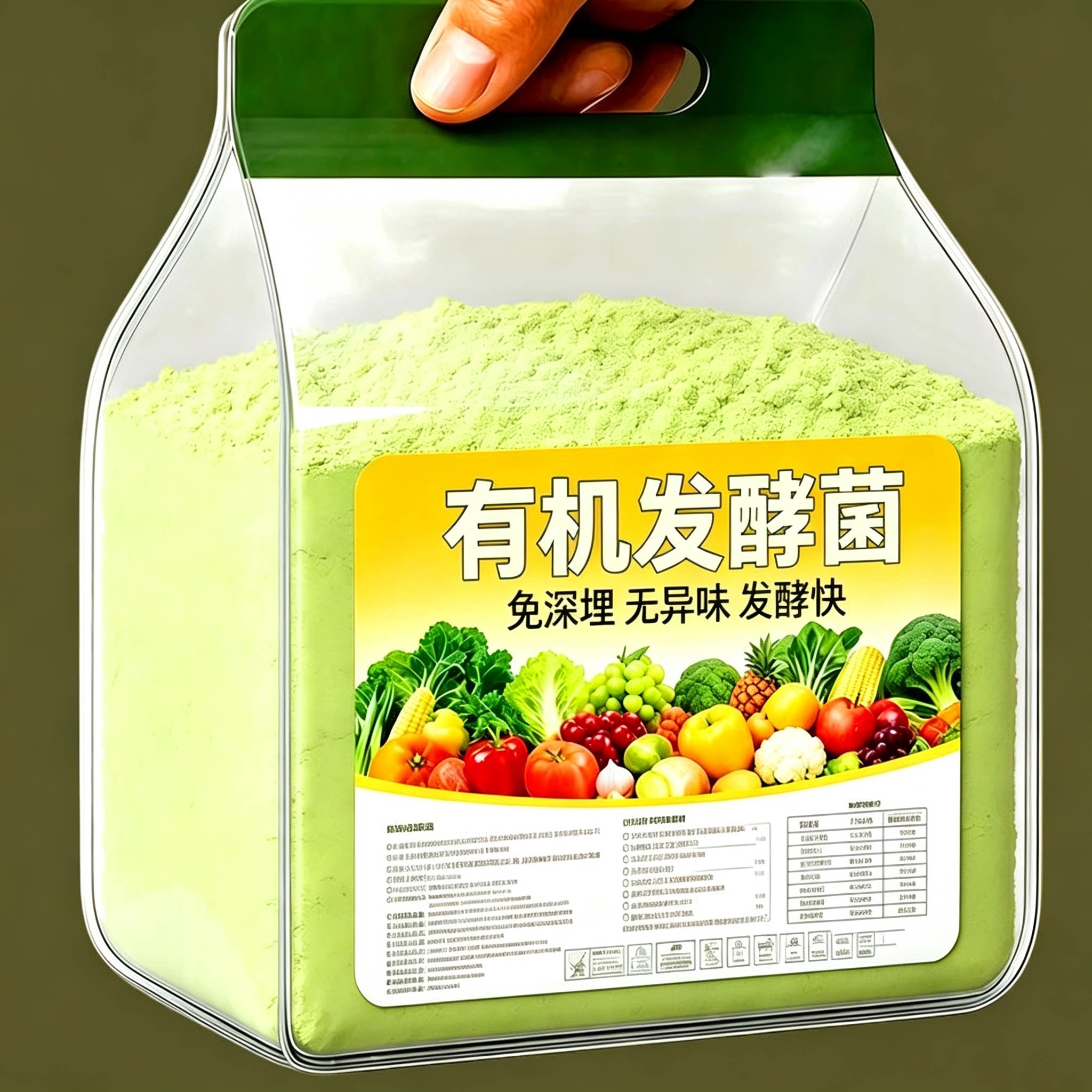 有机发酵菌】分解树叶/厨余垃圾/