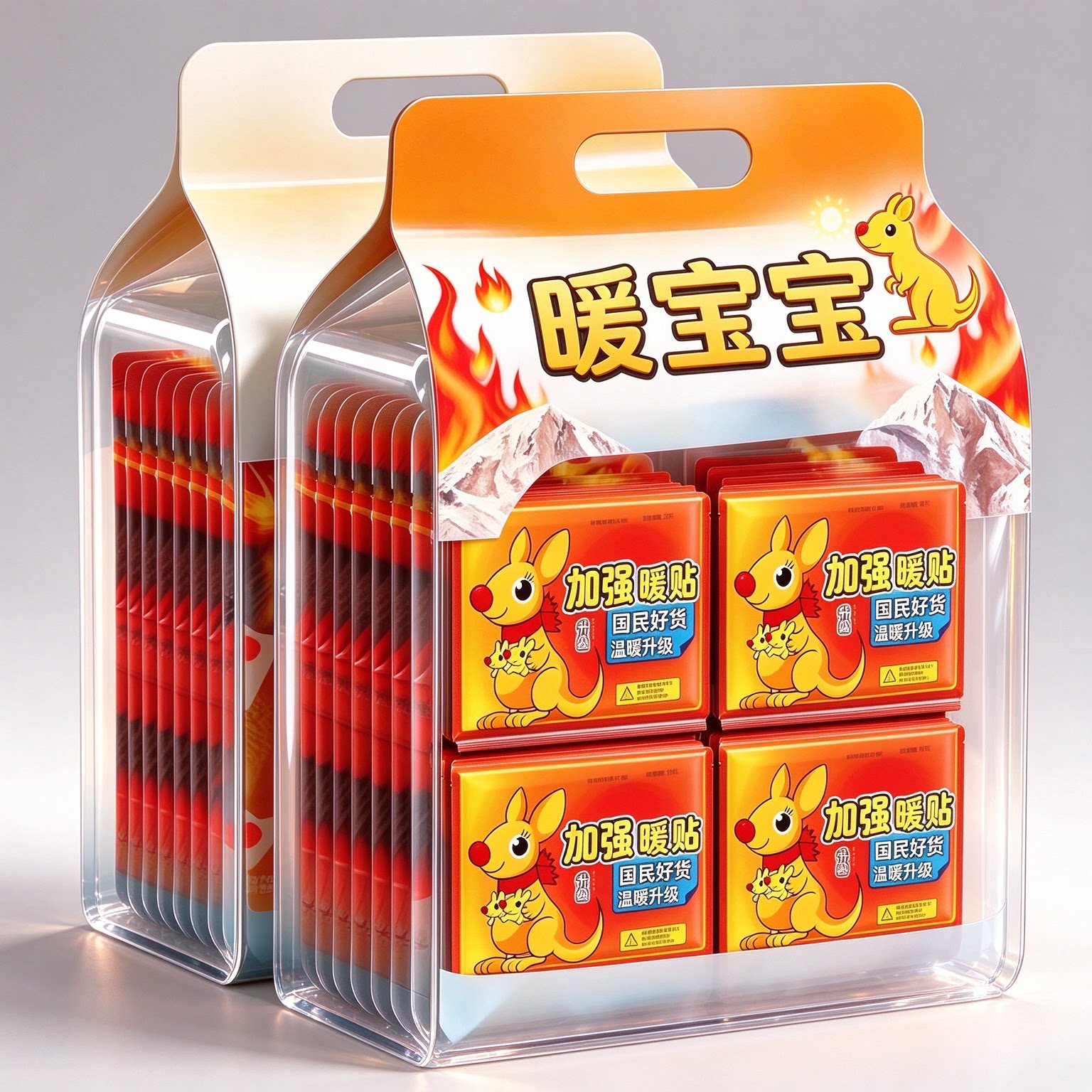 暖宝宝加强暖贴发热持久贴身保暖驱寒神器冬季常备贴心暖身好物