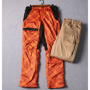 户外夹棉加厚保暖棉裤男 秋冬防风防寒透气徒步登山裤