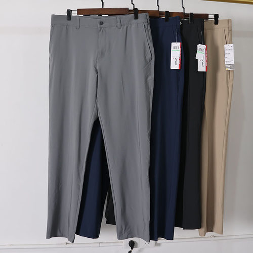 UPF50冰丝透气直筒高尔夫长裤