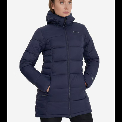 零下抗寒女连帽防风防水加厚棉服