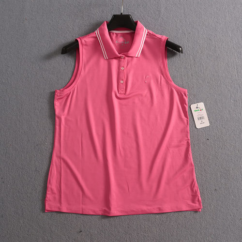 女匹克球球服无袖POLO衫速干透气
