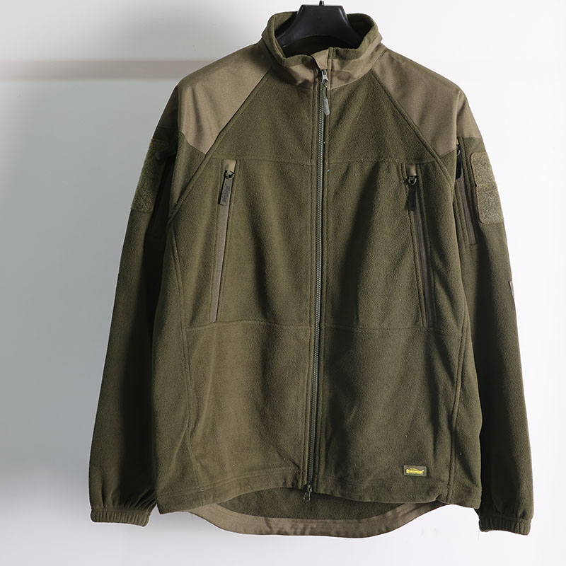 双面绒加绒加厚保暖立领防风透气