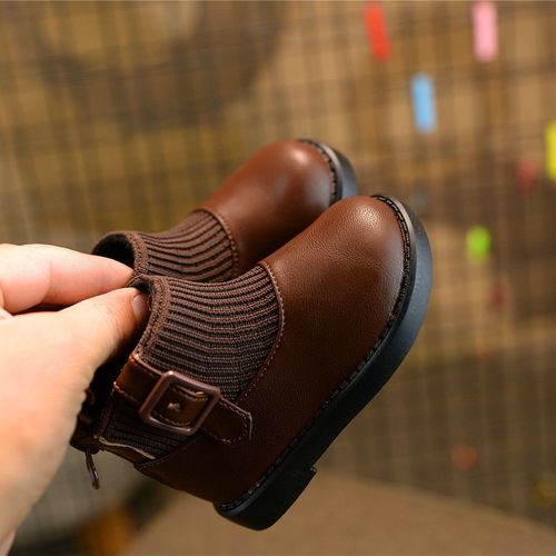 保暖女宝宝婴幼儿学步鞋