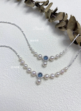 珍珠项链其他银珍珠银男女银