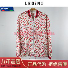 OC合作满印草莓棒球外套短上衣C3BB93102C0 新款 乐町正品 2019秋季