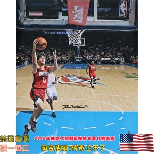 美国代购 火箭队 谢泼德 亲笔签名 亲签照片海报 fanatics认证