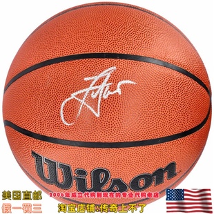 美国代购  掘金队 约基奇 亲笔签名 威尔胜亲签篮球 Fanatics认证