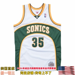美国直邮 超音速 mitchellness 08赛季Swingman球迷版球衣 杜兰特
