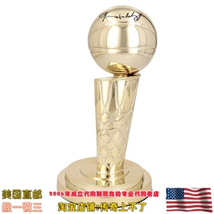 美国代购 霍勒迪 亲笔签名 24年NBA总冠 奥布赖恩复制款 亲签奖杯