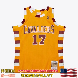 美国代购 骑士队 MitchellNess 05赛季Swingman球迷球衣-瓦莱乔