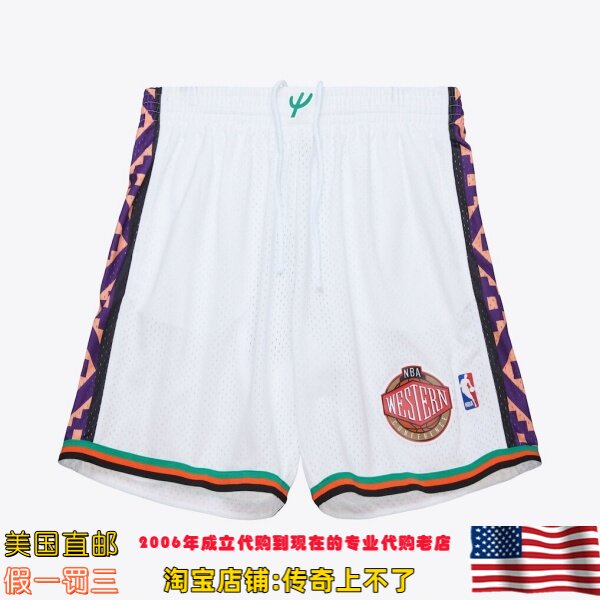 美国直邮 MitchellNess 1995年 nba全明星Swingman球迷版运动球裤