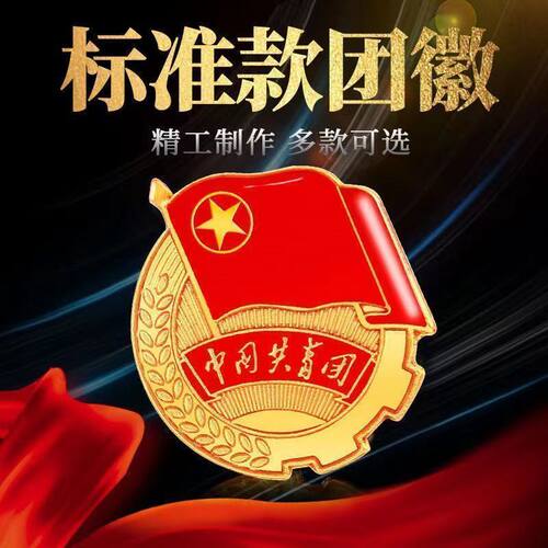 新款正品团徽中央共青团监制正版