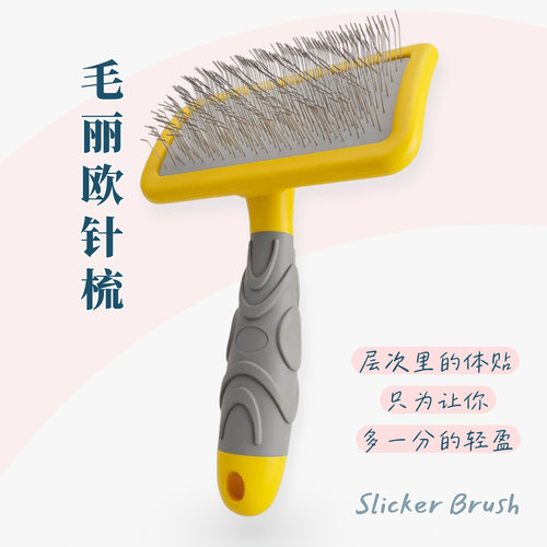 船记迪莱特毛丽欧宠物针梳蓬松