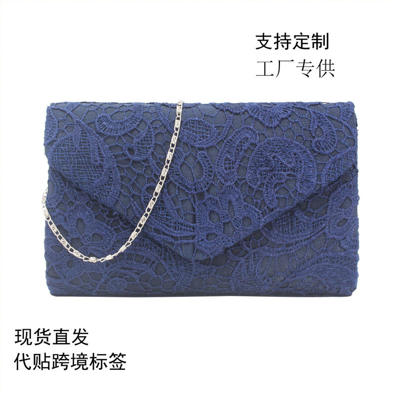 经典晚宴包欧美时尚绸面