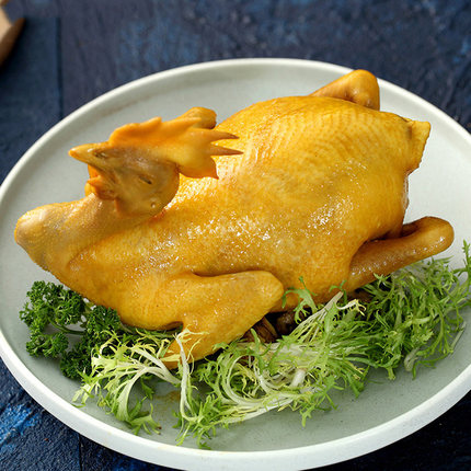 【顺丰两只】盐焗老母鸡整只特产熟食即食土香鸡4斤豉油鸡白切鸡