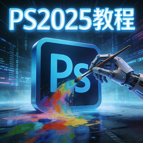 ps2025零基础从入门到精通教程课程平面设计软件学习修图带答疑