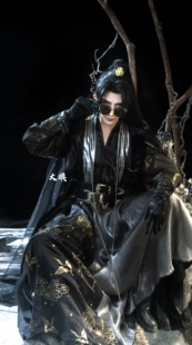 提灯映桃花周晖/墨燃/萧策安/萧复暄cos服国风演出服【月烈奇麟