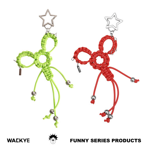 WACKYE手工编织裤链挂饰