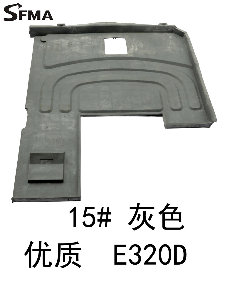 挖掘机配件卡特 E320D 优质 驾驶室脚垫 地板胶 脚踏胶