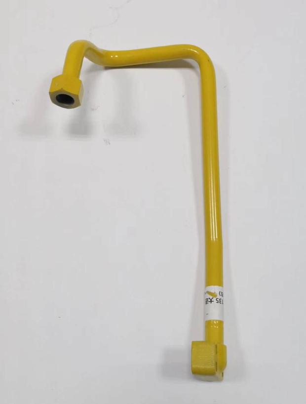 适用玉柴YC135-8大臂进油管 挖掘机小臂中臂油缸回油管油缸铁管