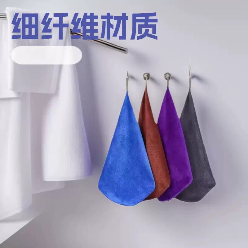 新款纤维纳米吸水不掉毛抹布加厚款毛巾擦玻璃地板洗碗布