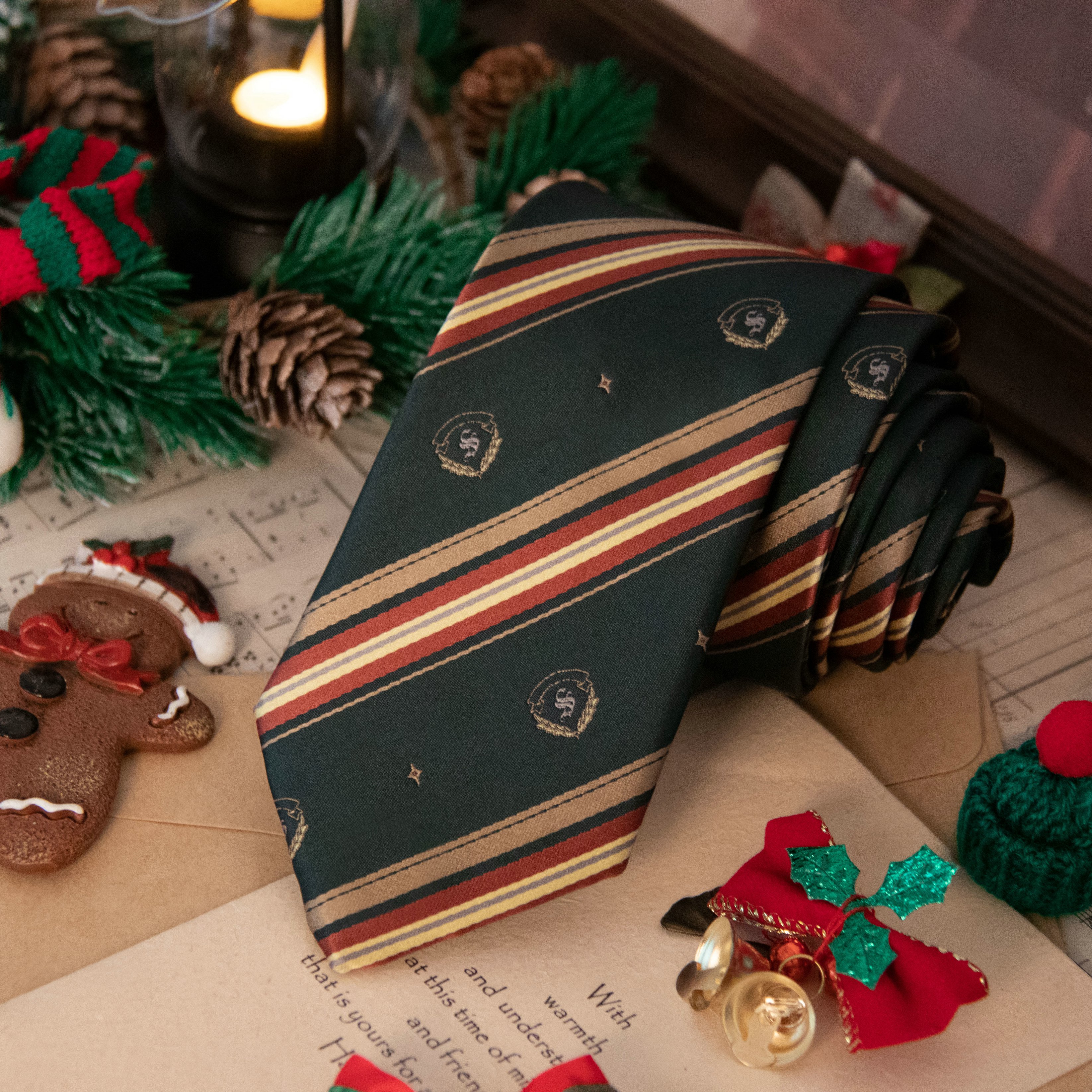 潘特维拉2024圣诞款领带领结