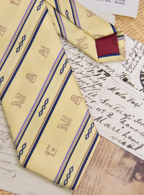 【潘特维拉】贝斯特 高级黄色款 jk/dk校供款手打领带 领结饰品