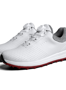 大码高尔夫球鞋无钉男鞋2022新款鞋子男士透气旋转扣高尔夫鞋X686