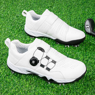 跨境货源新款大码专业高尔夫鞋板球鞋户外休闲运动鞋球鞋活动
