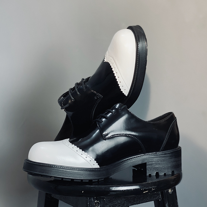 厚底jiniwu吾倪季休闲风德比鞋