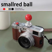 200d 小红球热靴盖适用富士XT50XT5 XA7佳能m50 X100VI XT30II