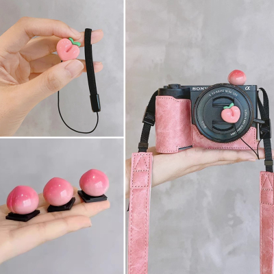 桃子热靴盖镜头盖防丢绳适用r50R10R8 zve10XS20XM5EVO配件z30z50