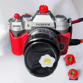 番茄炒蛋热靴盖适用EVO富士xt5xt30XS20XS10xm5索尼zve10a7c2 Z50