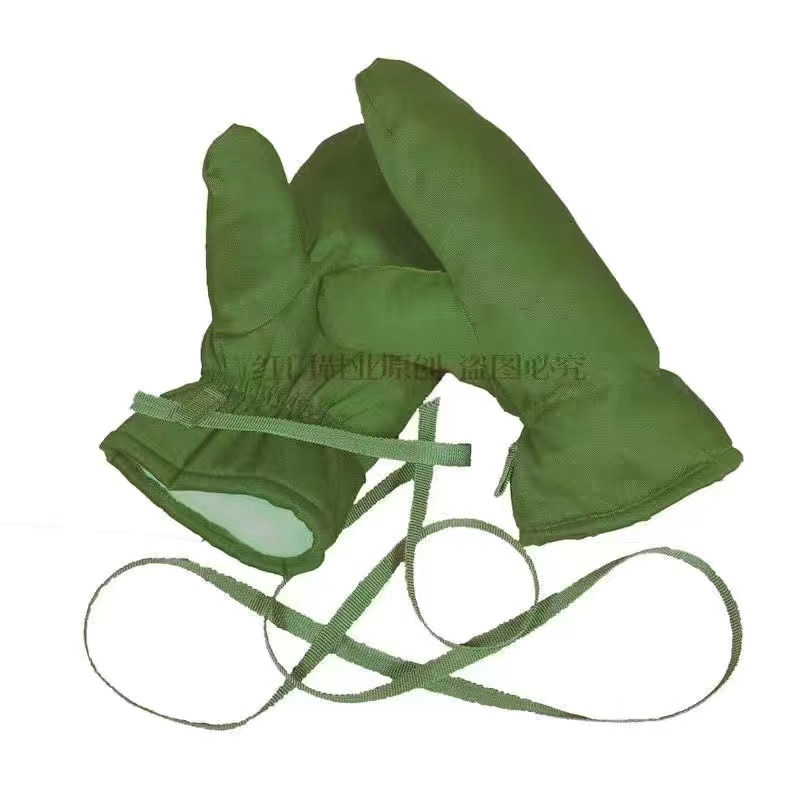 特厚加绒手套耐磨耐用直销手套保暖防寒闷子挂脖摩托车劳保棉手套