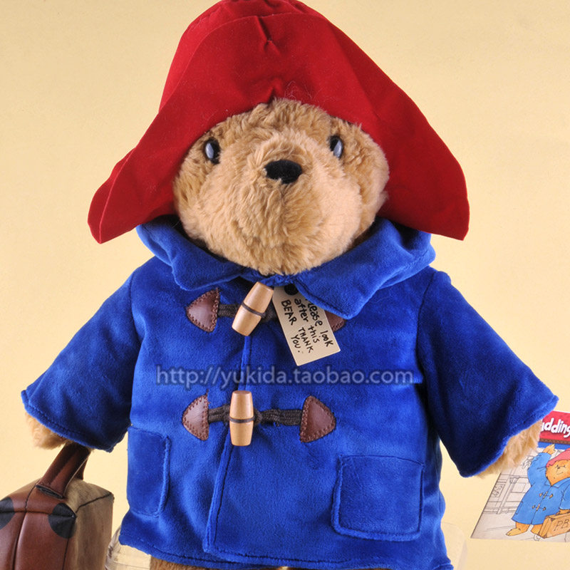 Paddingtonbear柏丁顿熊公仔