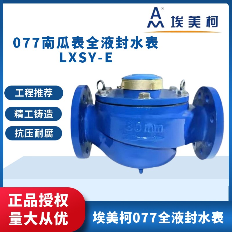 埃美柯077旋翼法兰冷水表南瓜表