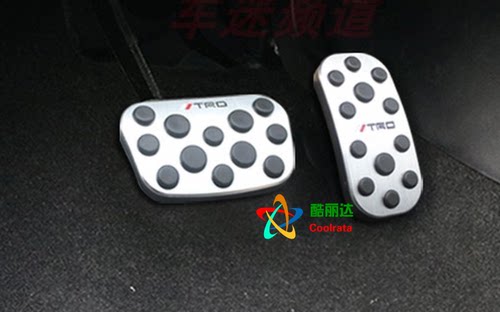 适用于2020丰田RAIZE油门踏板TRD刹车防滑脚踏板toyota raize配件