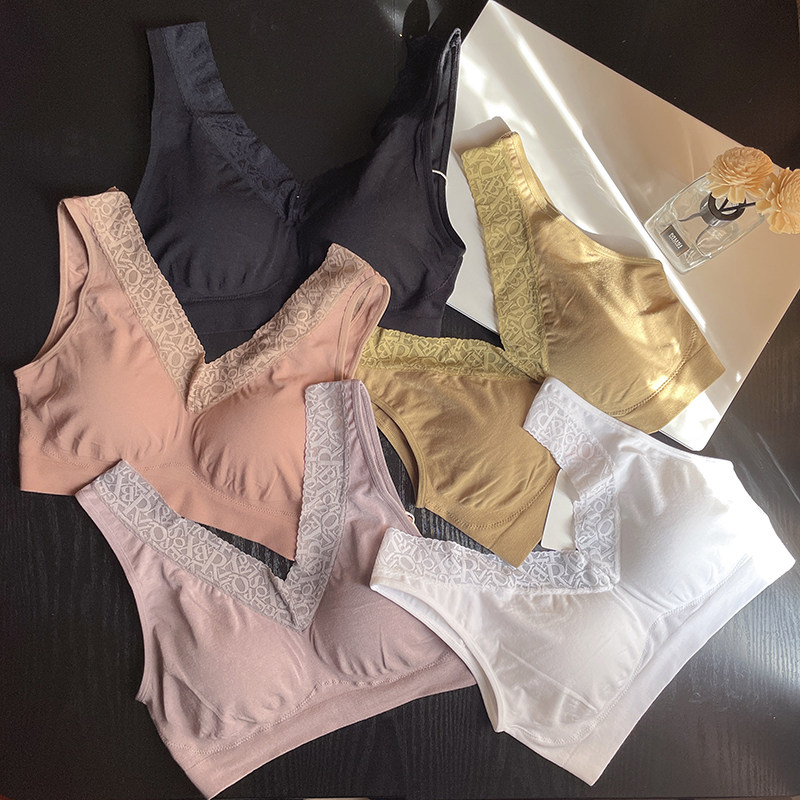 汐黛儿6157内衣薄款可拆卸胸垫防震动文胸瑜伽背心无钢圈跑步胸罩