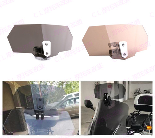 适用川崎Z900改装加高前挡风玻璃