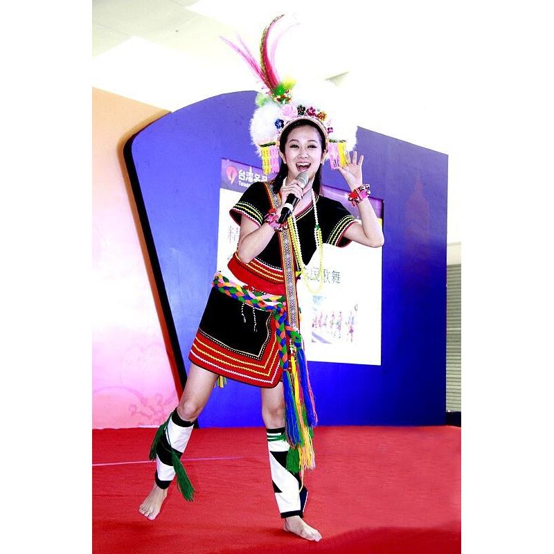 春季民族服表装台湾阿族演出PRG服美饰演服舞蹈服女装阿美族民族