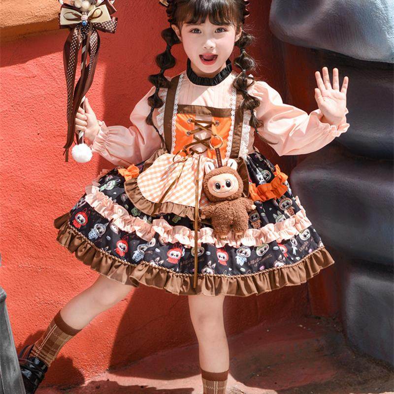 女童拉布布洛丽塔裙宝宝蓬蓬生日lolita蛋糕裙儿童卡通动漫连衣裙,女装/女士精品,连衣裙,淘宝优惠券,粉丝福利购,淘宝优惠卷