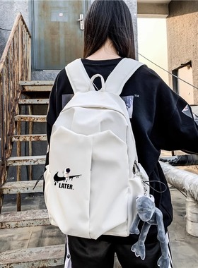 NASA联名款太空人书包男大学高中生双肩包电脑背包女生出行旅行包