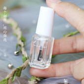 美甲工具带刷玻璃空瓶指甲油分装 精选刷子甲油分装 瓶调和瓶5ml 瓶