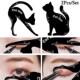 Eyeliner Stencil Line Cat Temple Catline